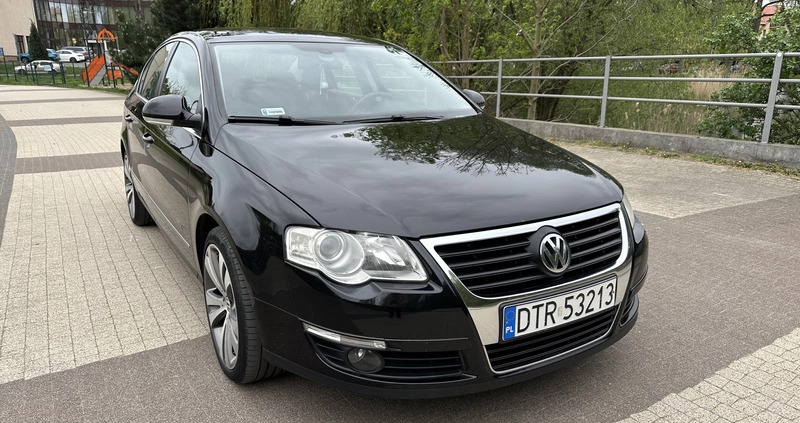 Volkswagen Passat cena 24700 przebieg: 170000, rok produkcji 2008 z Wrocław małe 379